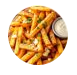 Loaded fries +Shawarma+coke